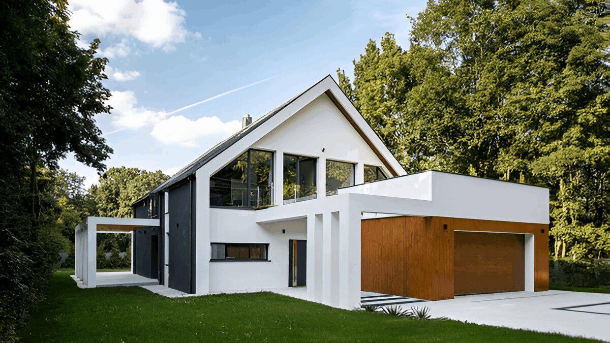 Garage Door into Your Garden Design