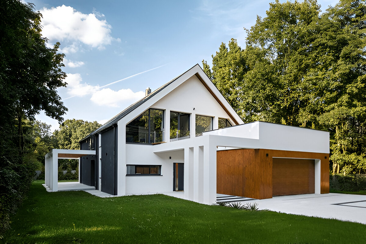 Garage Door into Your Garden Design